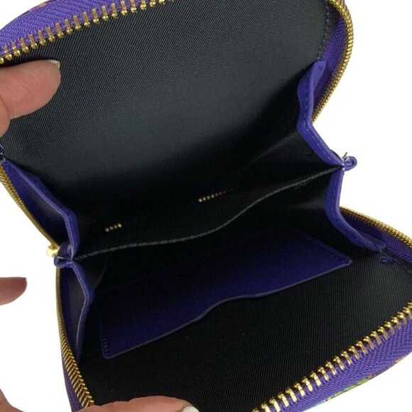 Monarque Signature Series Laurel Burch Blooming Florals Slim Crossbody Bag Purse - Picture 8 of 11